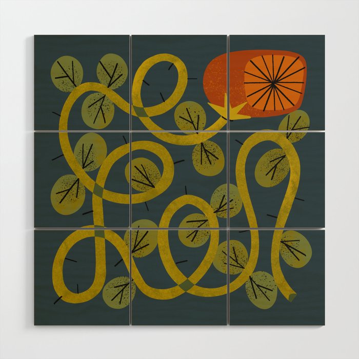 Bramble Rose No. 2 Wood Wall Art Gallery Image 1