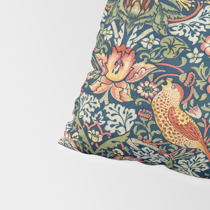 Vintage William Morris Strawberry Thief  Pillow Sham Gallery Image 4