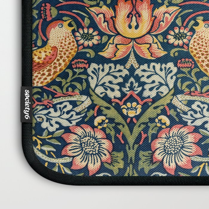 Vintage William Morris Strawberry Thief  Laptop Sleeve Gallery Image 3