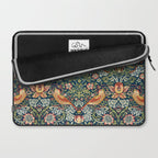 Vintage William Morris Strawberry Thief  Laptop Sleeve Gallery Image 2