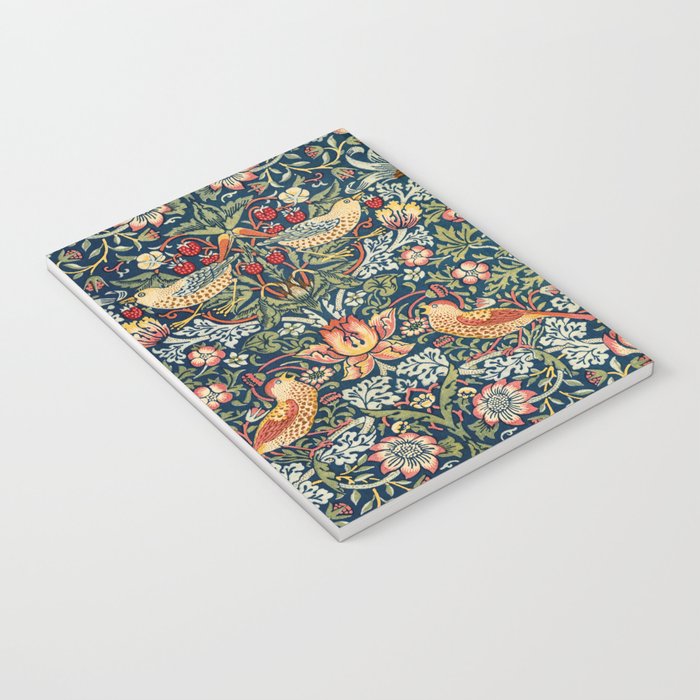 Vintage William Morris Strawberry Thief  Notebook Gallery Image 3