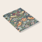 Vintage William Morris Strawberry Thief  Notebook Gallery Image 2