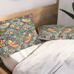 Vintage William Morris Strawberry Thief  Pillow Sham Gallery Image 2