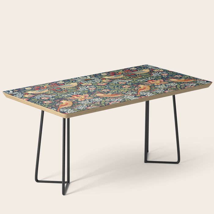 Vintage William Morris Strawberry Thief  Coffee Table Gallery Image 1