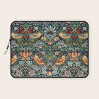 Vintage William Morris Strawberry Thief  Laptop Sleeve Gallery Image 1