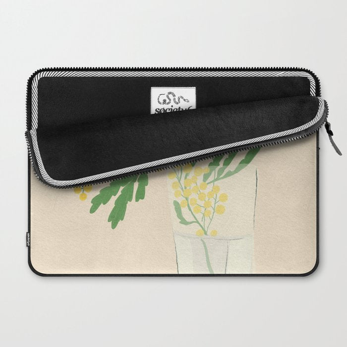 Delicate flowers Laptop Sleeve Gallery Image 2