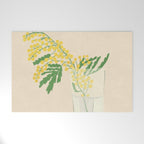 Delicate flowers Welcome Mat Gallery Image 1