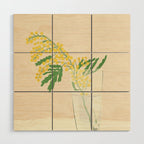Delicate flowers Wood Wall Art Gallery Image 1