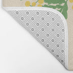 Delicate flowers Bath Mat Gallery Image 2