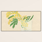 Delicate flowers Desk Mat Gallery Image 3