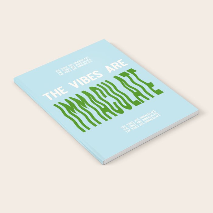 Immaculate Vibes Notebook Gallery Image 1