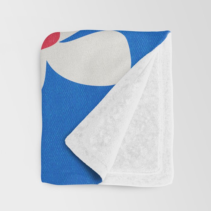 Bloom: Cobalt Blue Matisse Color Series 02 Throw Blanket Gallery Image 3
