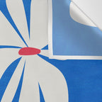 Bloom: Cobalt Blue Matisse Color Series 02 Wall Tapestry Gallery Image 3