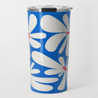 Bloom: Cobalt Blue Matisse Color Series 02 Travel Mug Gallery Image 1