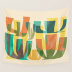 Desert vegetation Wall Tapestry Gallery Image 4