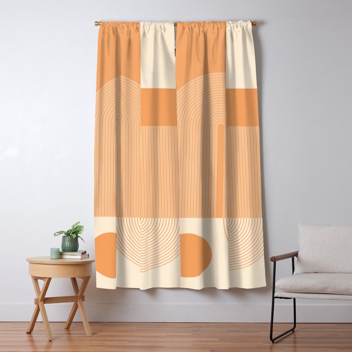 Abstract Shapes 7 Window Curtain Gallery Image 5