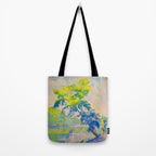 Bending Tree 1905 Henri-Edmond Cross Neo-Impressionism Pointillism Oil Painting Tote Bag Gallery Image 2