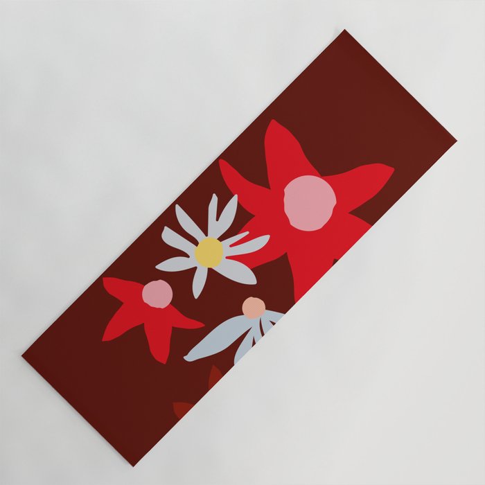 Fall flowers Yoga Mat Gallery Image 1