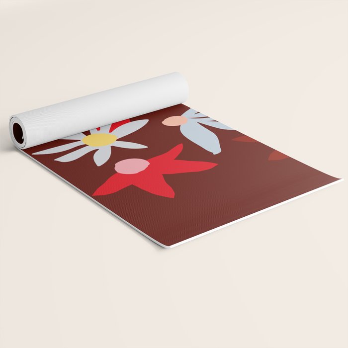 Fall flowers Yoga Mat Gallery Image 2