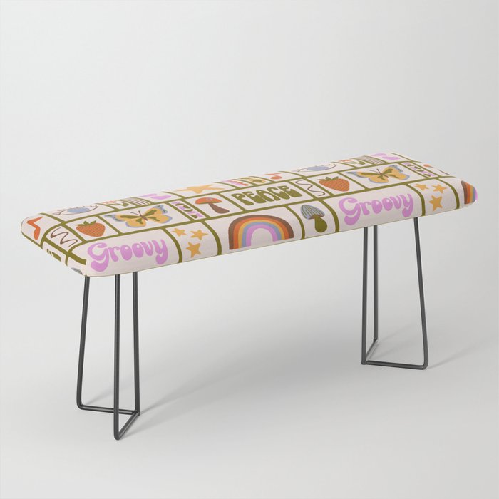 1970s Retro Pop Culture Icons Bench Gallery Image 1