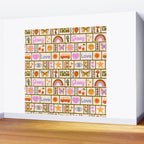 1970s Retro Pop Culture Icons Wall Mural Gallery Image 2