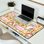 1970s Retro Pop Culture Icons Desk Mat Gallery Image 2