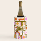 1970s Retro Pop Culture Icons Wine Chiller Gallery Image 1