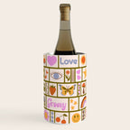 1970s Retro Pop Culture Icons Wine Chiller Gallery Image 2