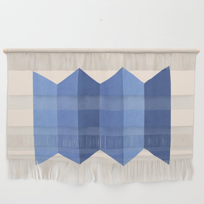 Geometric Vase - Blue Navy  Wall Hanging Gallery Image 1