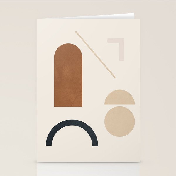 Geometric Modern Art 32 Stationery Card Gallery Image 2