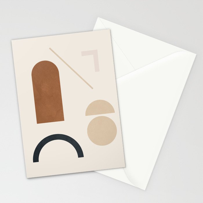 Geometric Modern Art 32 Stationery Card Gallery Image 2