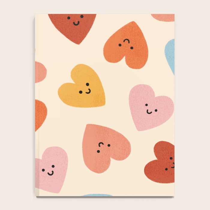 Happy Smiley Heart Notebook Gallery Image 4