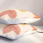 Happy Smiley Heart Pillow Sham Gallery Image 3