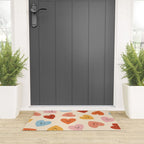 Happy Smiley Heart Welcome Mat Gallery Image 3
