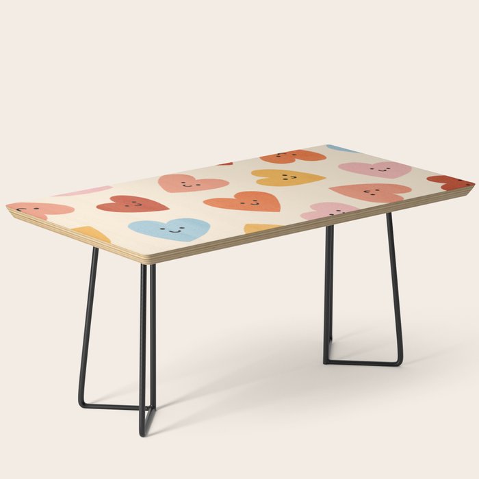 Happy Smiley Heart Coffee Table Gallery Image 1