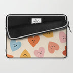 Happy Smiley Heart Laptop Sleeve Gallery Image 2