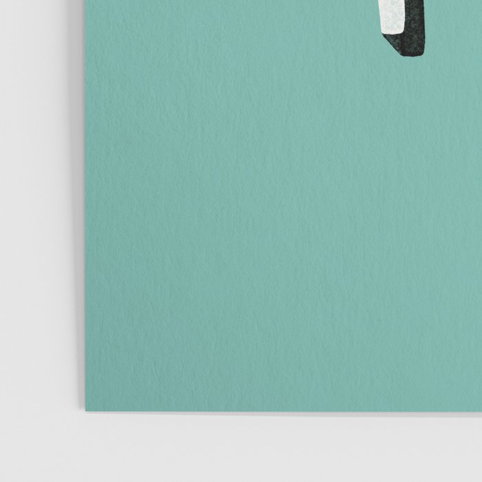 Go Get 'Em Tiger - Mint Palette Poster Gallery Image 3