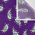 Leafy Whirls 3 Wall Tapestry Gallery Image 3