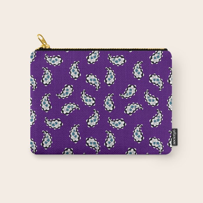 Leafy Whirls 3 Carry All Pouch Gallery Image 1