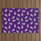Leafy Whirls 3 Outdoor Rug Gallery Image 1