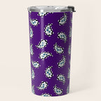 Leafy Whirls 3 Travel Mug Gallery Image 2