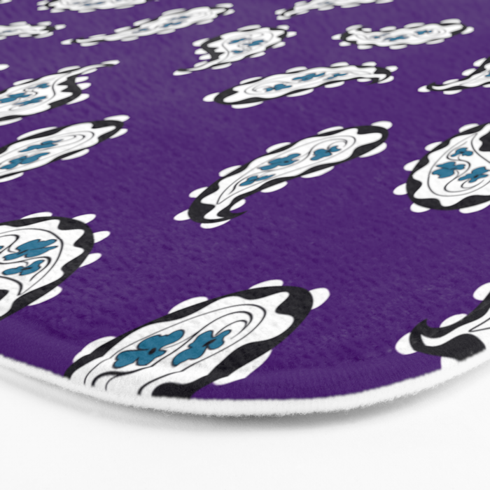 Leafy Whirls 3 Bath Mat Gallery Image 3