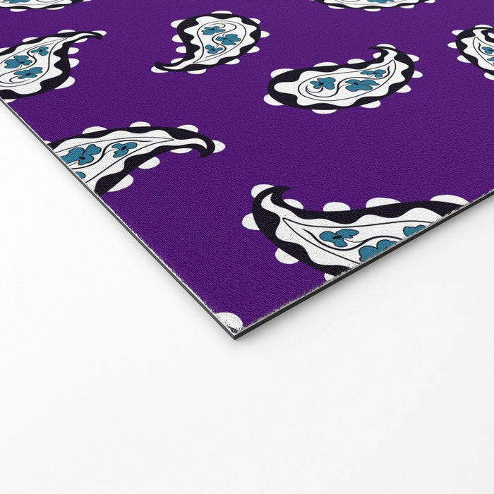 Leafy Whirls 3 Welcome Mat Gallery Image 2