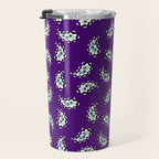 Leafy Whirls 3 Travel Mug Gallery Image 3