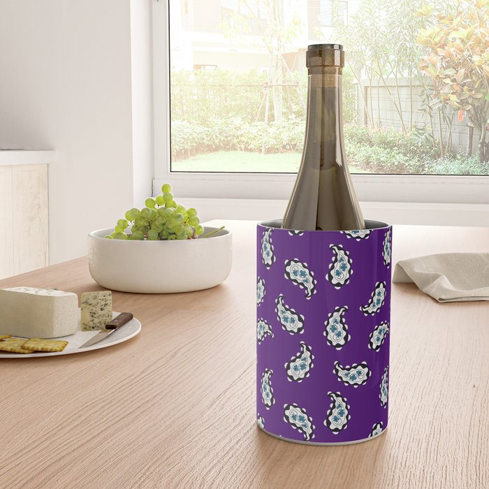 Leafy Whirls 3 Wine Chiller Gallery Image 4