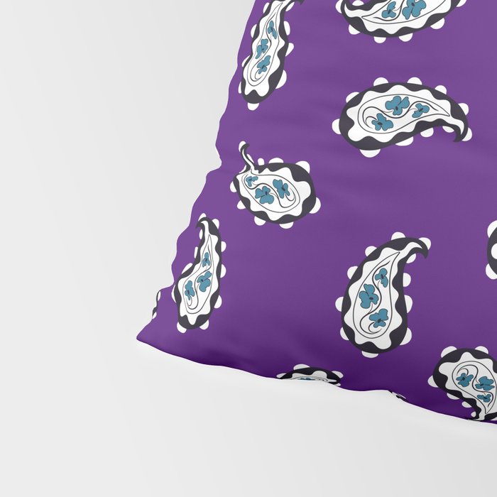 Leafy Whirls 3 Pillow Sham Gallery Image 4