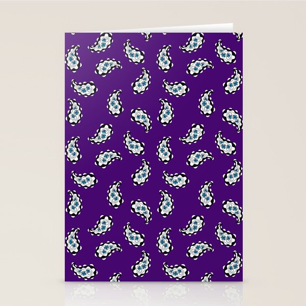 Leafy Whirls 3 Stationery Card Gallery Image 2