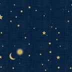 Magical Night / Galaxy in Blue and Golden Yellow Shades Coffee Mug Gallery Image 2