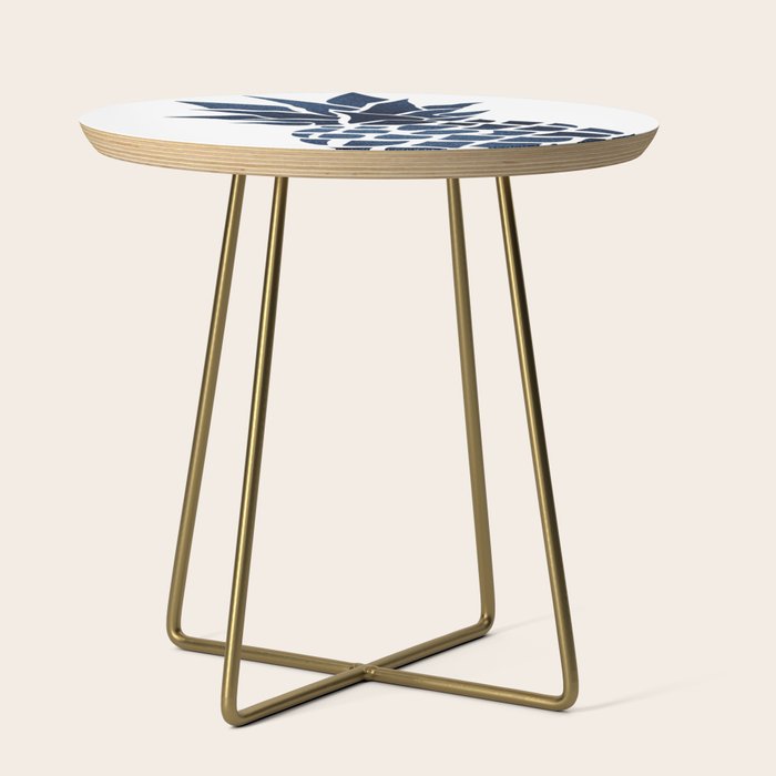 Pineapple, Big Blue, Denim Navy Side Table Gallery Image 1