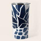 Pineapple, Big Blue, Denim Navy Travel Mug Gallery Image 1